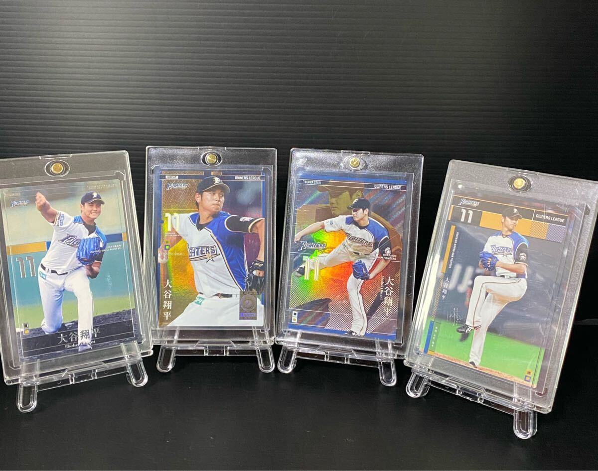 *4 шт. комплект * большой . sho flat Hokkaido Nippon-Ham Fighters Owners League OWNERS LEAGUE 4 шт. комплект * прекрасный товар / все магнит Roader входить *