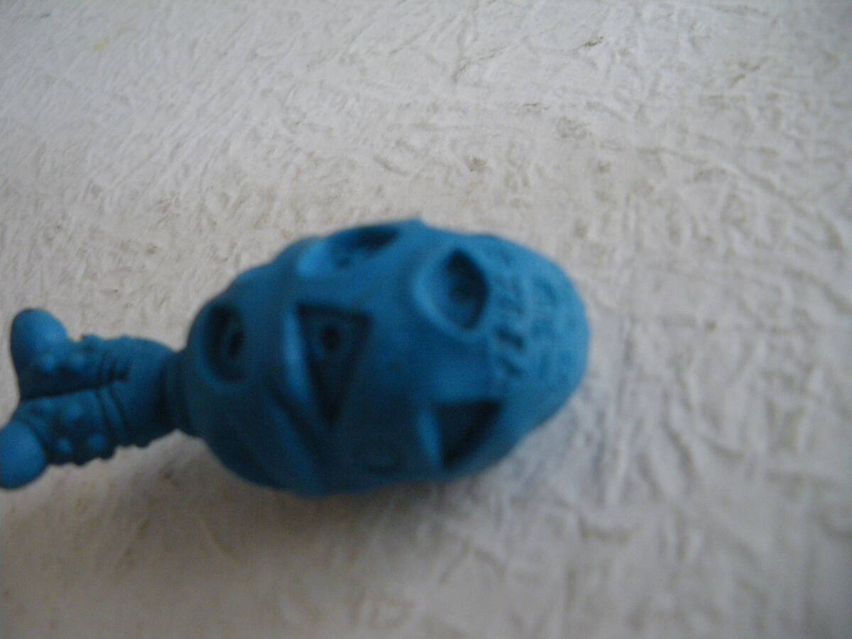 ポピー　チブル星人　青　ミドル　怪獣消しゴム　HG　正規品　初期生産　名鑑　ウルトラ セブン　ウルトラ怪獣　同梱可_画像2