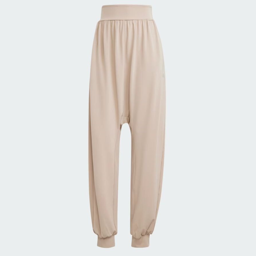 ●送料390円可能商品 アディダス adidas 新品 レディース ヨガ シングルジャージー サルエルパンツ ロングパンツ L [JC6714-L] 四 弐★QWER_画像4