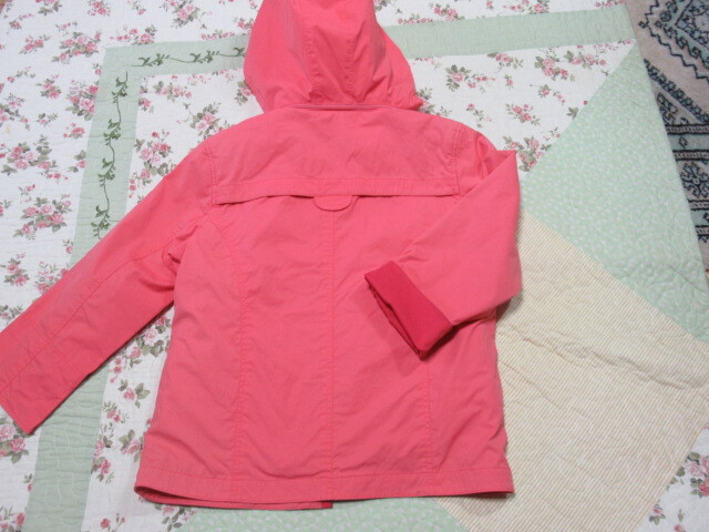 ファミリアfdash120cmサーモンピンクジャンバー＆リバーシブルベスト＊送料１８５円_画像10