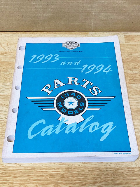  Harley Davidson FLT|FXR|SOFTAIL|DYNA EVOLUTION 1993-1994 список запасных частей [ б/у ]