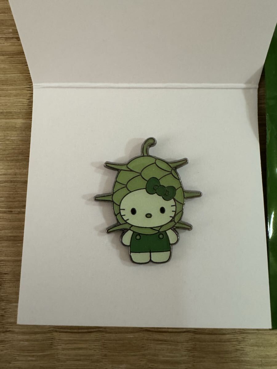 万博 藻類 キティ ミノヒゲムシ ピンバッジ ピンバッヂ ピンバッチ 日本館 EXPO2025 大阪 関西万博 ハローキティ サンリオ 限定 グッズ_画像2