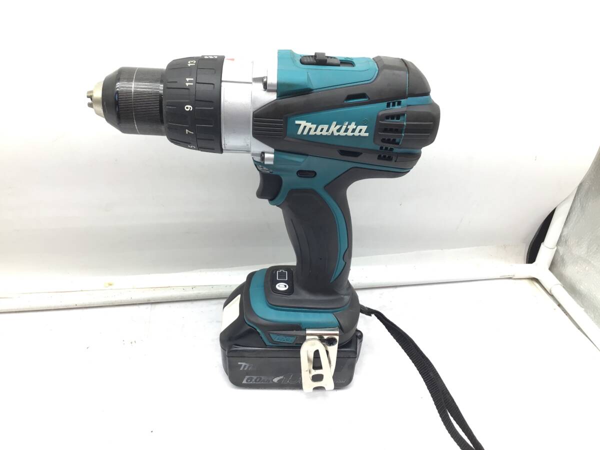 [ б/у товар ]*Makita/ Makita 18v заряжающийся шуруповерт DF458DRGX [ITHBUED0TGEW][Y02]