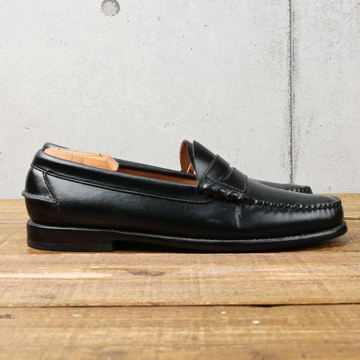 L.L.Beanエルエルビーン◆コインローファー◆ブラック◆US9.5/27.5cm_画像2