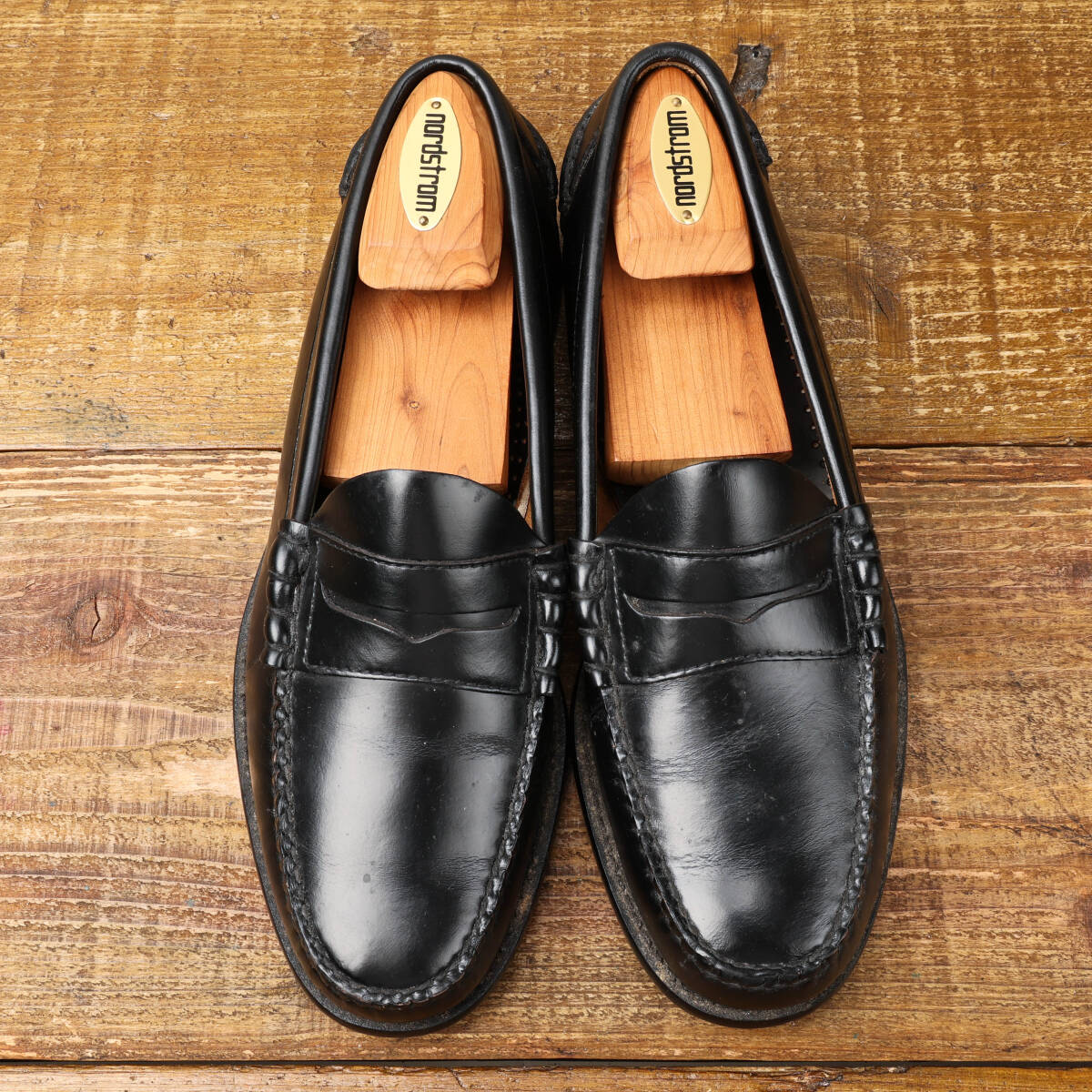 L.L.Beanエルエルビーン◆コインローファー◆ブラック◆US9.5/27.5cm_画像4