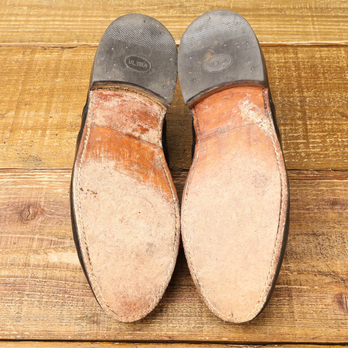 BOSTONIANボストニアン◆ウイングチップ レザーシューズ◆ブラック◆US10.5/28.5cm_画像5