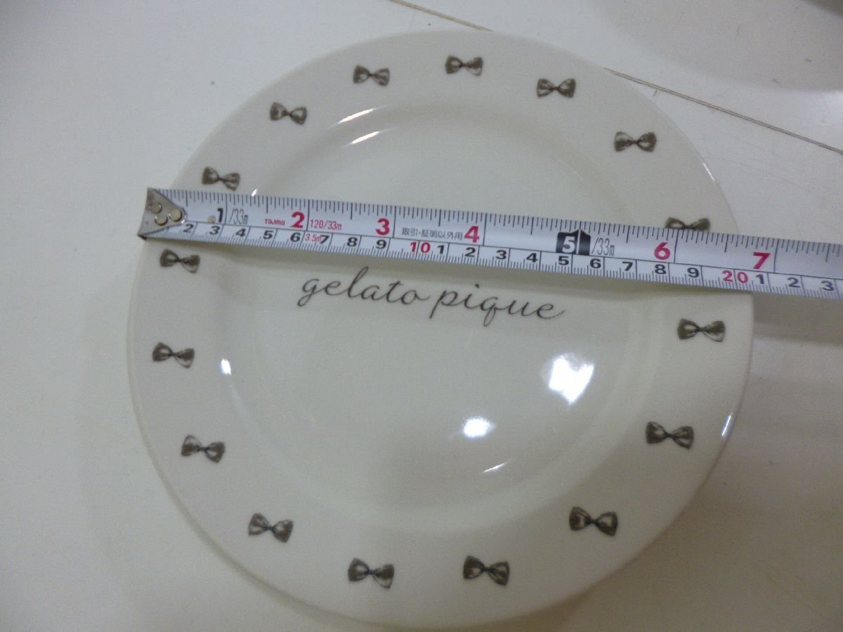 MB/D25BH-DA3 Gelato Pique ジェラートピケ ボウル プレート 皿 陶器 食器 まとめ売り_画像6