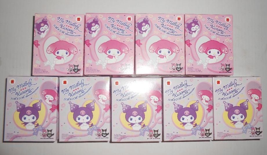 マイメロディ&クロミ 2025★マクドナルド ハッピーセット 全9種セット(ひみつのおもちゃ・マルチクリップセット)含む★シール付き_画像1