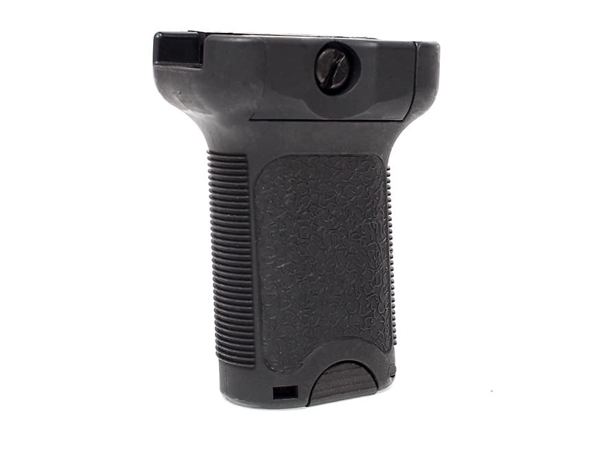 H2024B　MILITARY-BASE(ミリタリーベース)ガンファイター バーティカルグリップ ショート/BK 20mmレール用_画像1