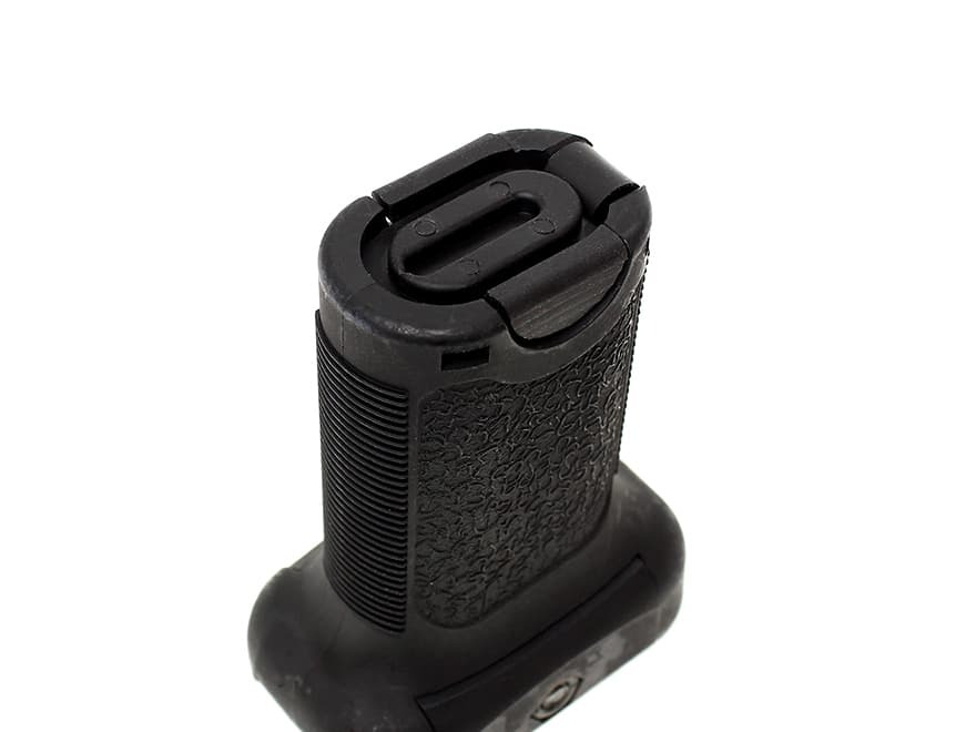 H2024B　MILITARY-BASE(ミリタリーベース)ガンファイター バーティカルグリップ ショート/BK 20mmレール用_画像4