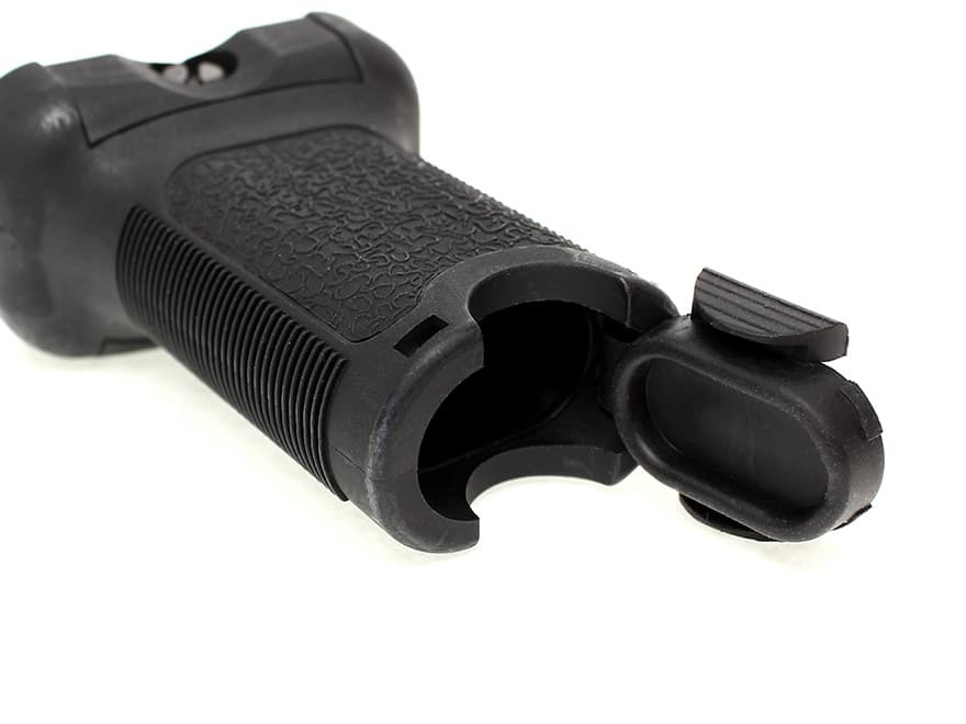 H2024B　MILITARY-BASE(ミリタリーベース)ガンファイター バーティカルグリップ ショート/BK 20mmレール用_画像5