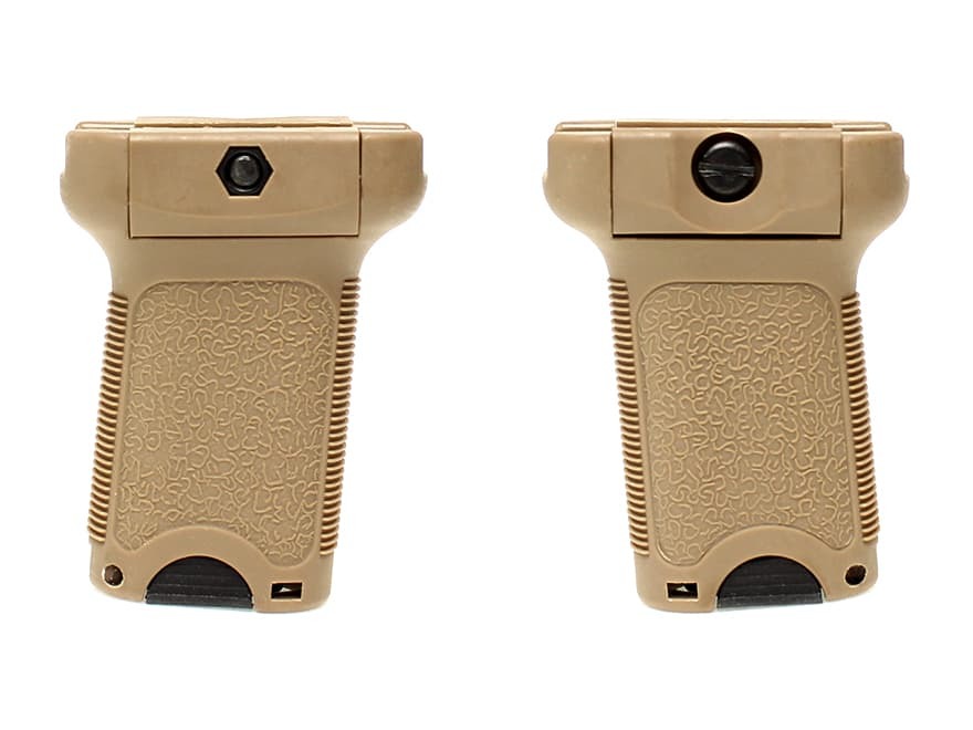 H2024B　MILITARY-BASE(ミリタリーベース)ガンファイター バーティカルグリップ ショート/BK 20mmレール用_画像6