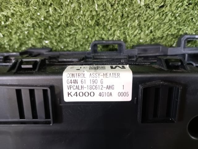 アテンザ LDA-GJ2FP A/C AC エアコンスイッチパネル G44N-61-190G_画像5