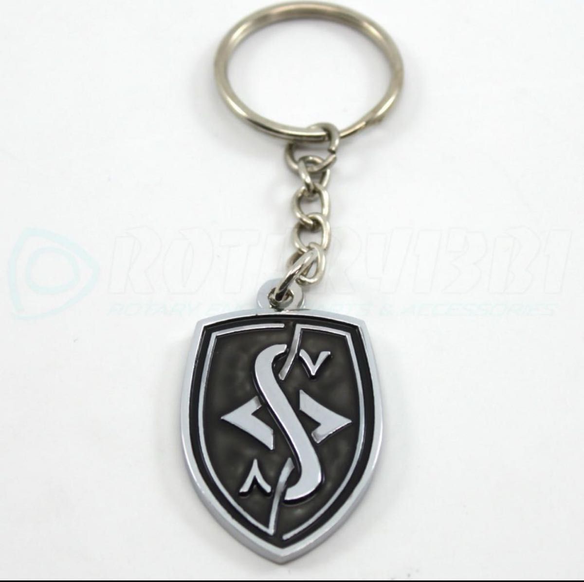 日産 シルビア 240SX キーリング キーホルダー 黒_画像1