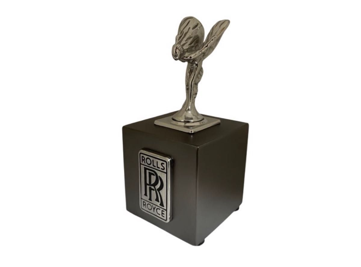 ロールスロイス カーマスコット フライングレディ トロフィー_画像2
