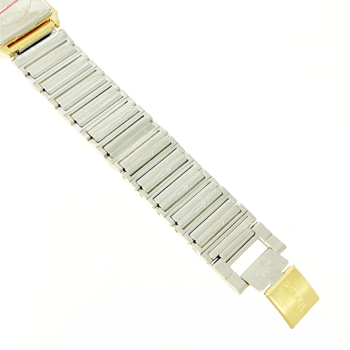 【1円スタート】Klaeuse クロイゼ SK-131-A FINE GOLD 999.9 GP×SS ゴールド文字盤 QZ ボーイズ腕時計 ジャンク 490886_画像8