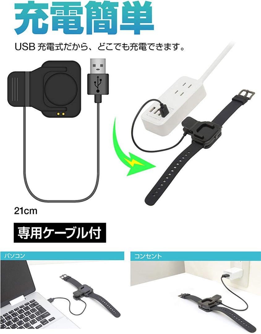 最終特価多機能スマートウォッチ1.4インチ大画面 心拍数測定 カロリー 万歩計_画像8