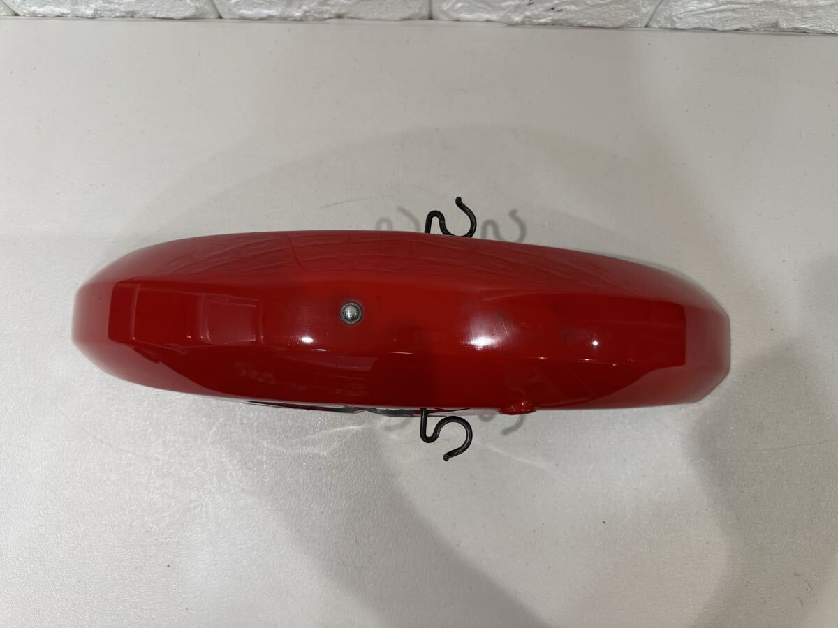 当時物 純正 CBX550F 400F フロントフェンダー 赤 モンツァレッド 1型 2型 旧車 BEET ヒロセ イカズチ イノウエ アルフィン CBX RPM CBR CB_画像7