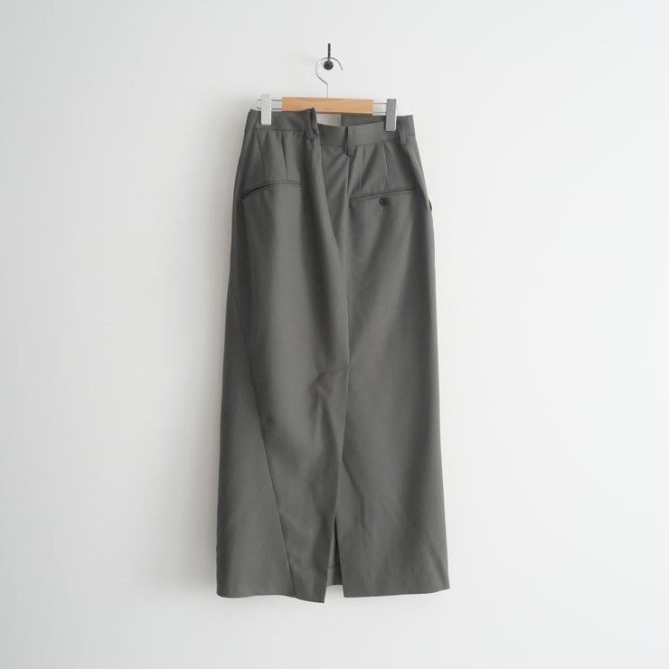 2024AW・人気完売品 / ENFOLD エンフォルド / MASCULINE STRAIGHT SKIRT ストレートスカート 36 / 300HA231-1800 / 2504-1245_画像4