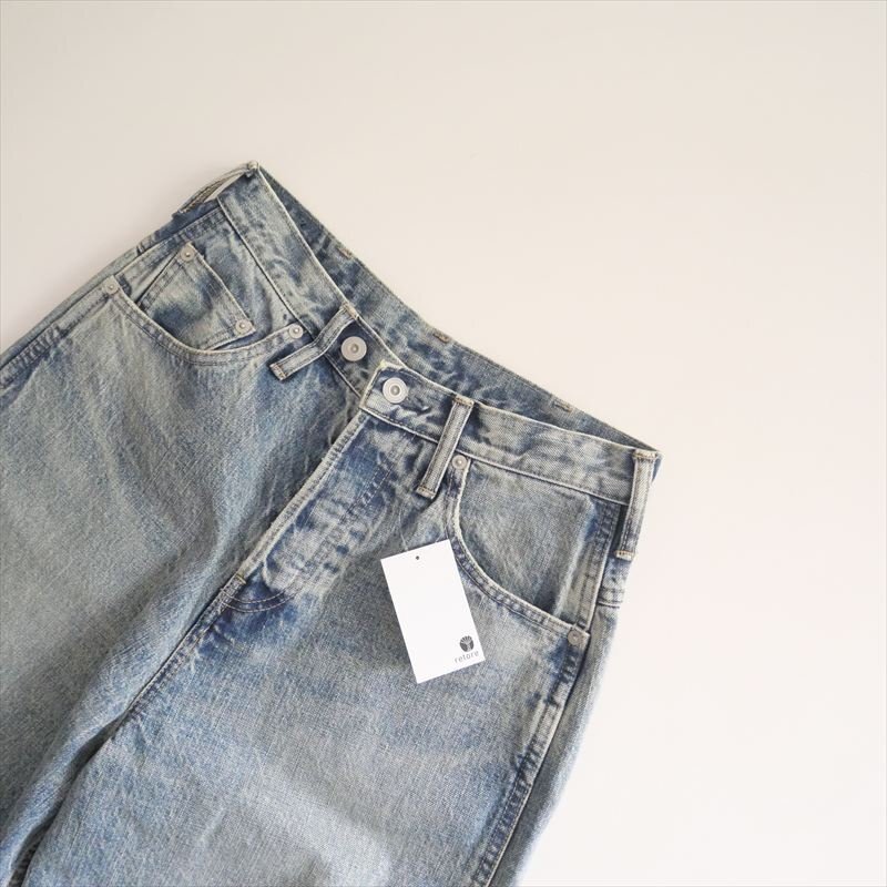 2022AW / L'Appartement購入品 / GOOD GRIEF! グッドグリーフ / 2way Buggy Denim バギーデニム XXS / 22030560204730 / 2509-0791_画像5