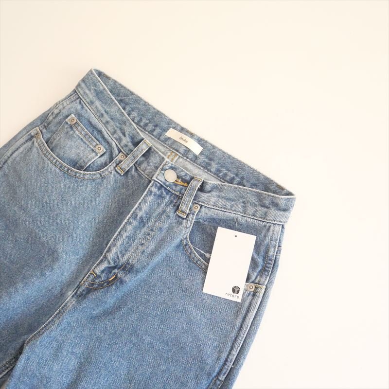 2024・人気完売品 / anuke アンヌーク / Highwaist Straight Denim デニムパンツ 36 / 62411401 / 2508-0519_画像5