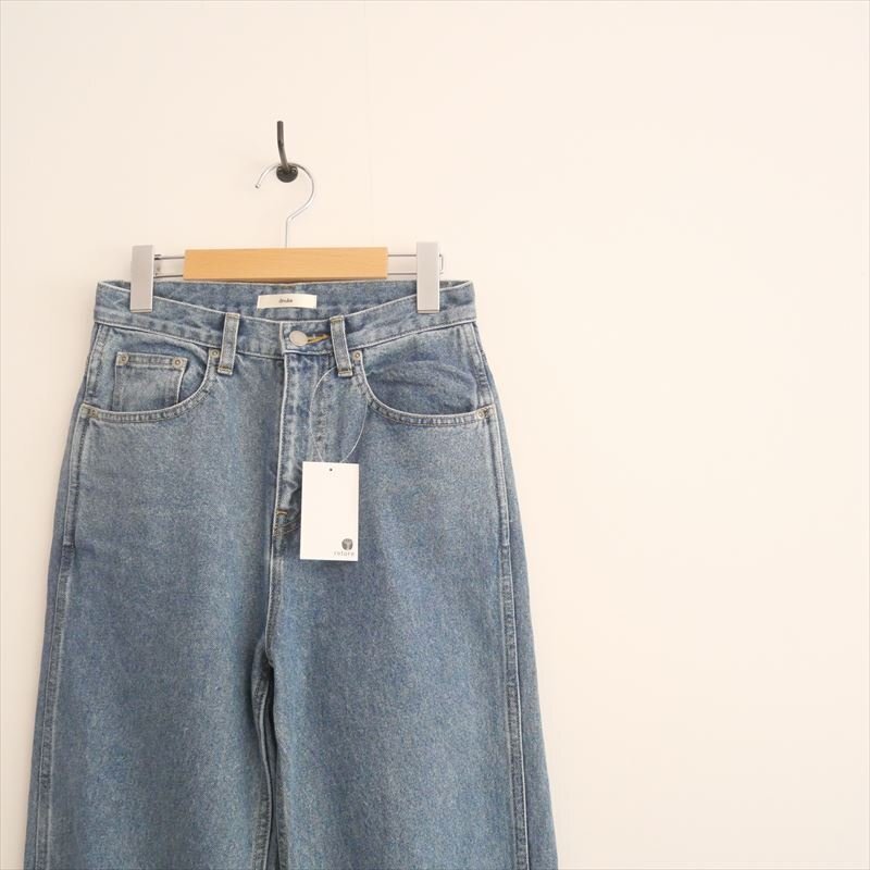 2024・人気完売品 / anuke アンヌーク / Highwaist Straight Denim デニムパンツ 36 / 62411401 / 2508-0519_画像2