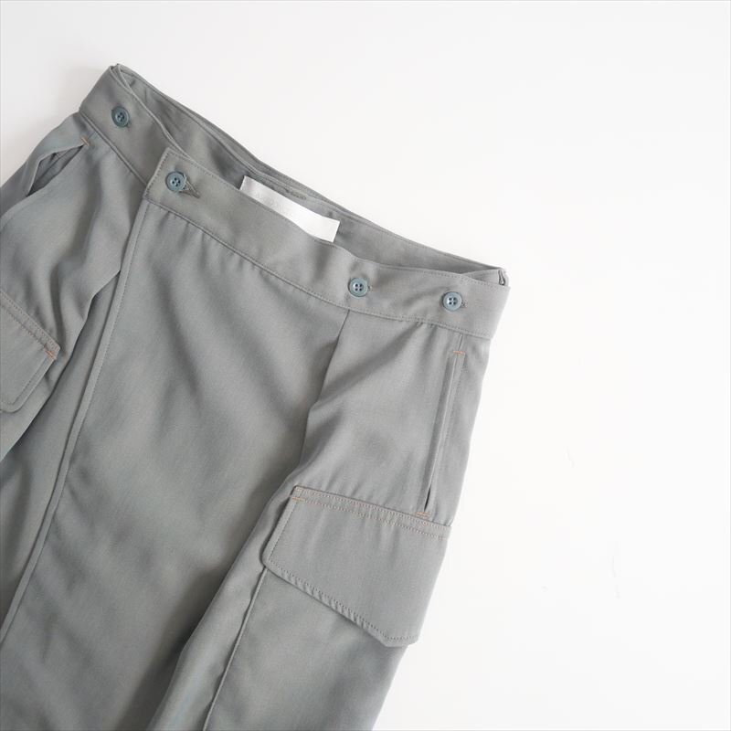 2022AW / ASEEDONCLOUD アシードンクラウド / Hiraeth apron trousers パンツ S / 222502 / 2502-2066_画像7