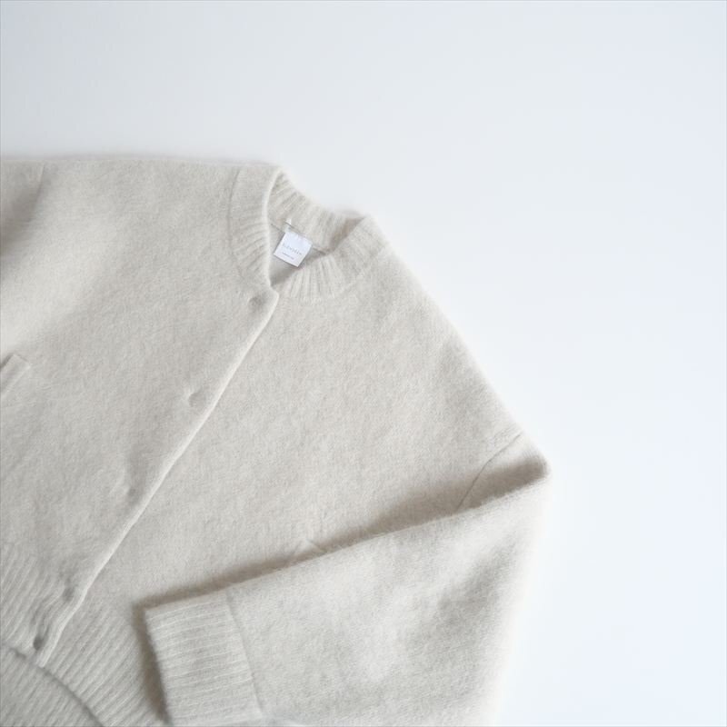 〇2025AW今季 / ELENDEEK エレンディーク / CNラクーンミックスブルゾン / 512552820701 / 2510-0749_画像5