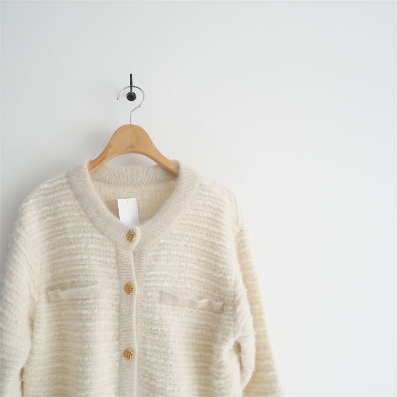 2022AW / DEUXIEME CLASSE ドゥーズィエムクラス / loop knit ジャケット / 22010500706030 / 2411-0749_画像2