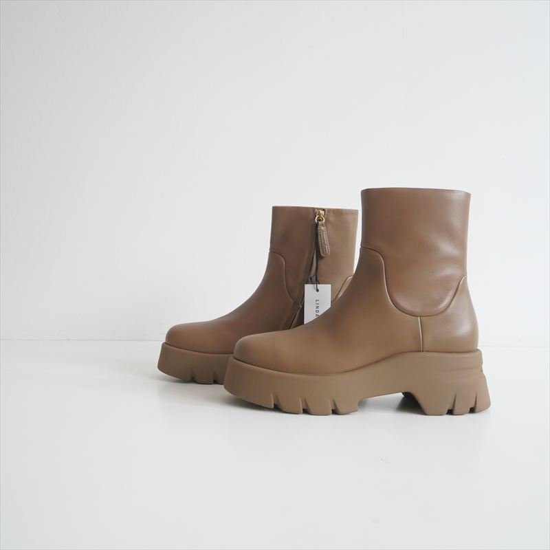 〇継続販売型 / DEUXIEME CLASSE同型お取扱い / Gianvito Rossi / MONTEY ブーティー ブーツ 40 / G73297.20GOM / 2508-1269_画像2