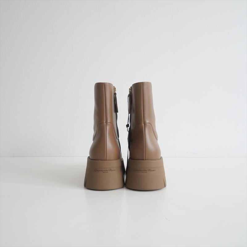 〇継続販売型 / DEUXIEME CLASSE同型お取扱い / Gianvito Rossi / MONTEY ブーティー ブーツ 40 / G73297.20GOM / 2508-1269_画像4