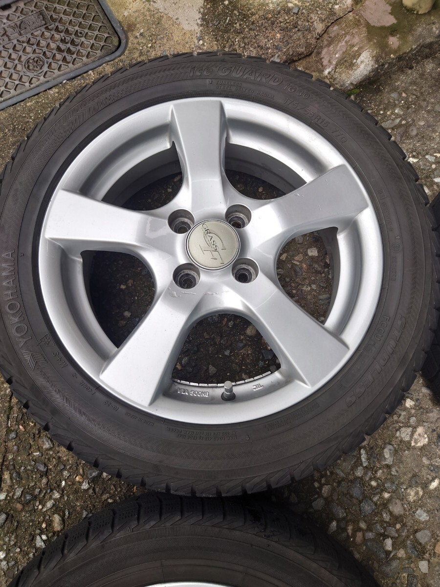 HA1W Mitsubishi I легкосплавные колесные диски 4 шт. комплект старый зимний имеется