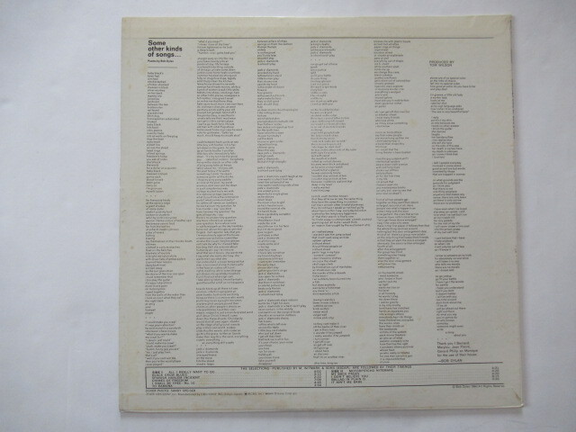 ANOTHER SIDE OF 　アナザー・サイド・オブ / ボブ・ディラン　　12inch レコード盤_画像2