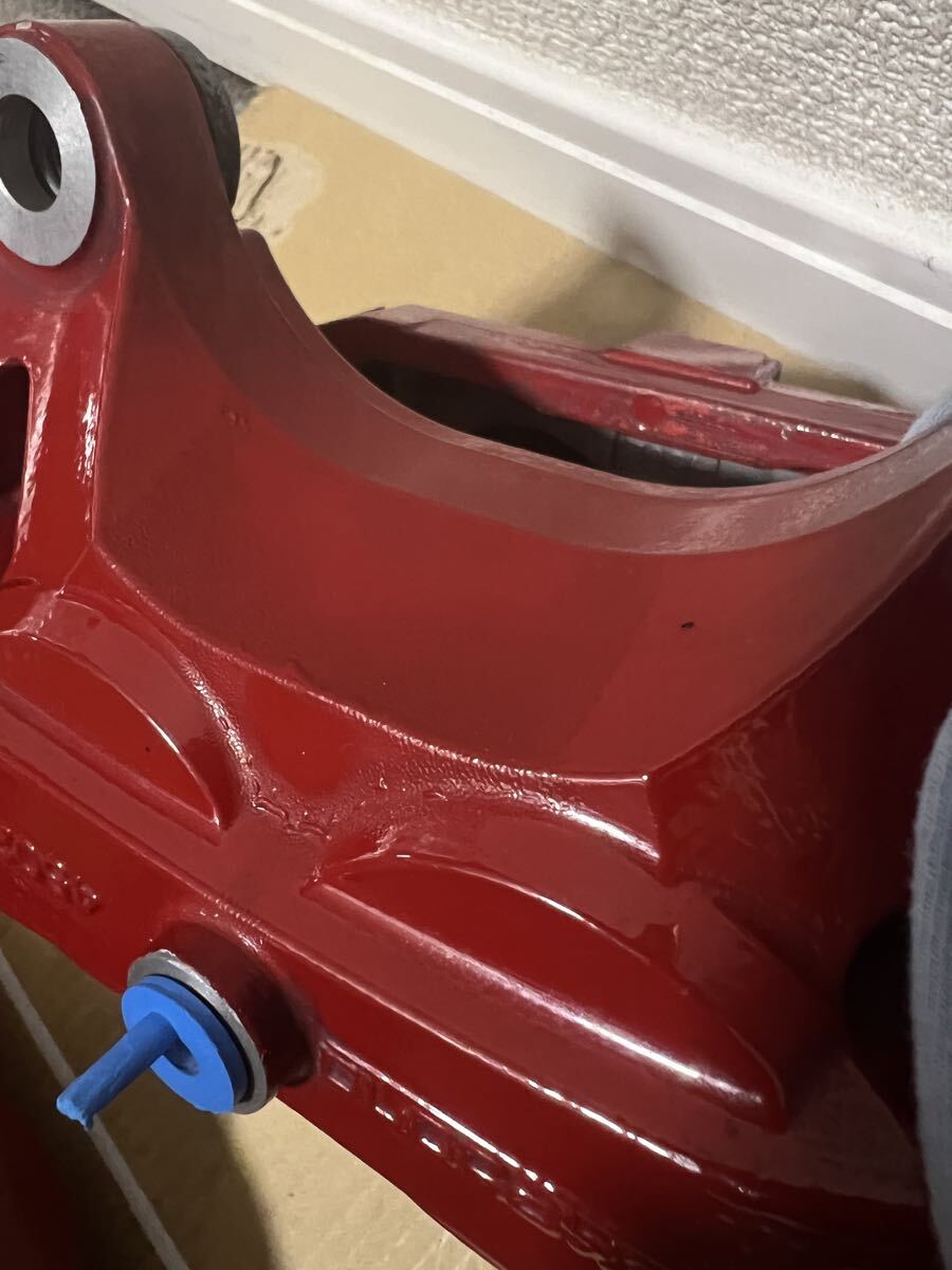 【日産純正】フェアレディZ Z34 純正フロントブレーキキャリパーセット 中古 オーバーホール前提 4POT_画像7