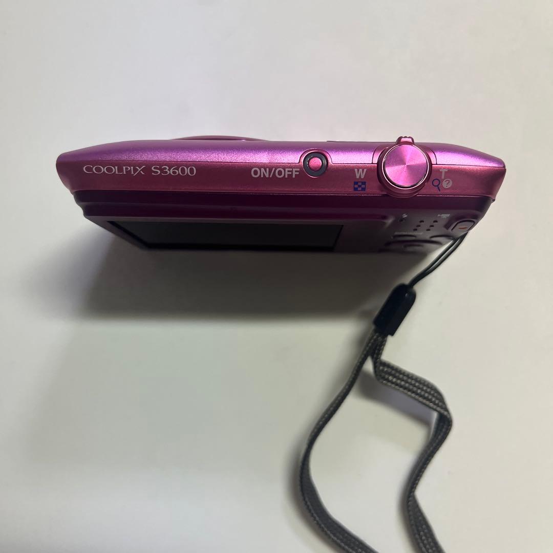Nikon デジタルカメラ COOLPIX クールピクス S3600 ピンク_画像4