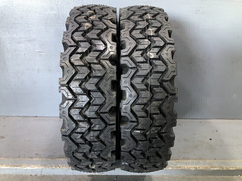 未使用品 フォークリフト用 ダンロップ パワースノー(PS7G102TA)6.50-10 10PR DUNLOP POWER SNOW 2本_画像1