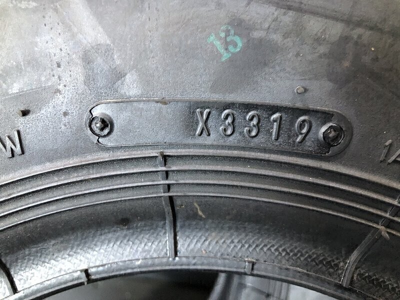 未使用品 フォークリフト用 ダンロップ パワースノー(PS7G102TA)6.50-10 10PR DUNLOP POWER SNOW 2本_画像4