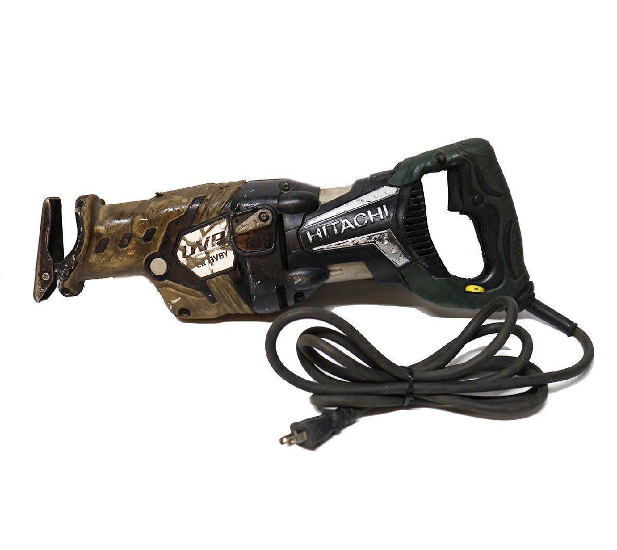 《W00676》HITACHI (日立工機) 130mm セーバソー CR13VBY 動作OK！中古品 □_画像1
