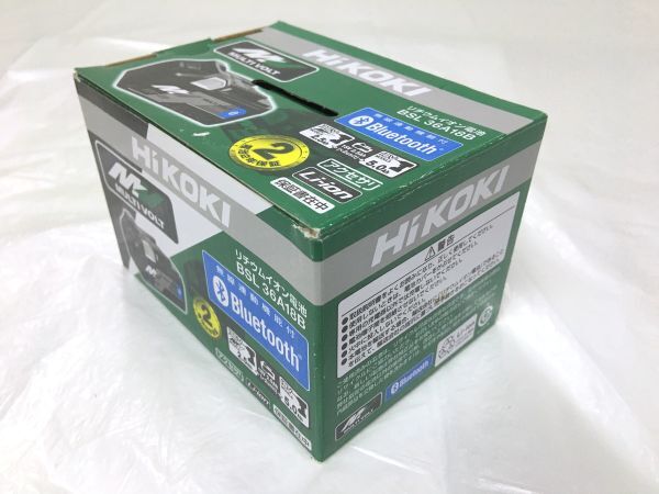JA4-291◆HiKOKI ハイコーキ 36V マルチボルト リチウムイオン電池 電動工具 型番 BSL36A18B JAN 4549115218383 現状品_画像1