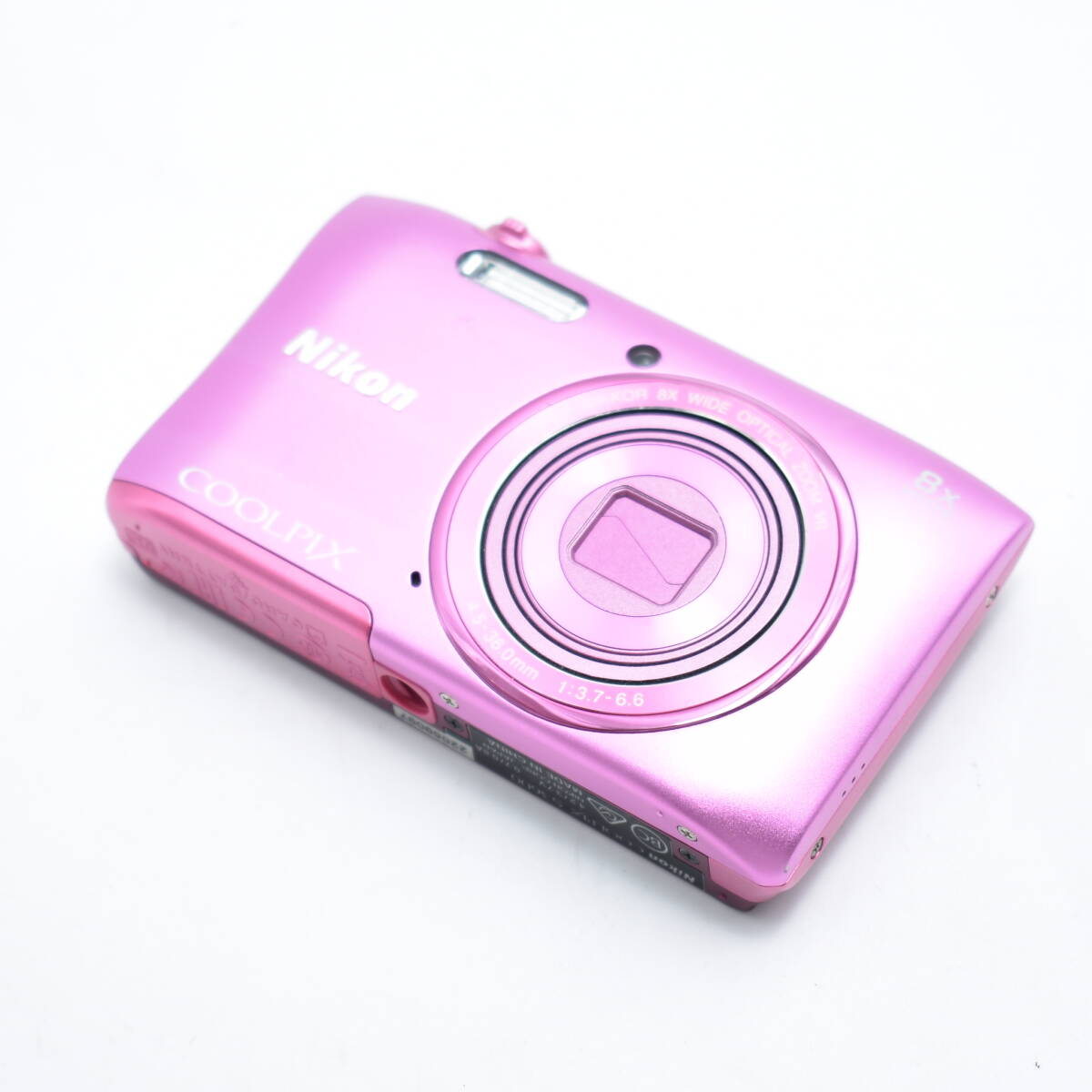 #9993 Nikon цифровая камера COOLPIX S3600 8 кратный zoom 2005 десять тысяч пикселей Azare a розовый S3600PK