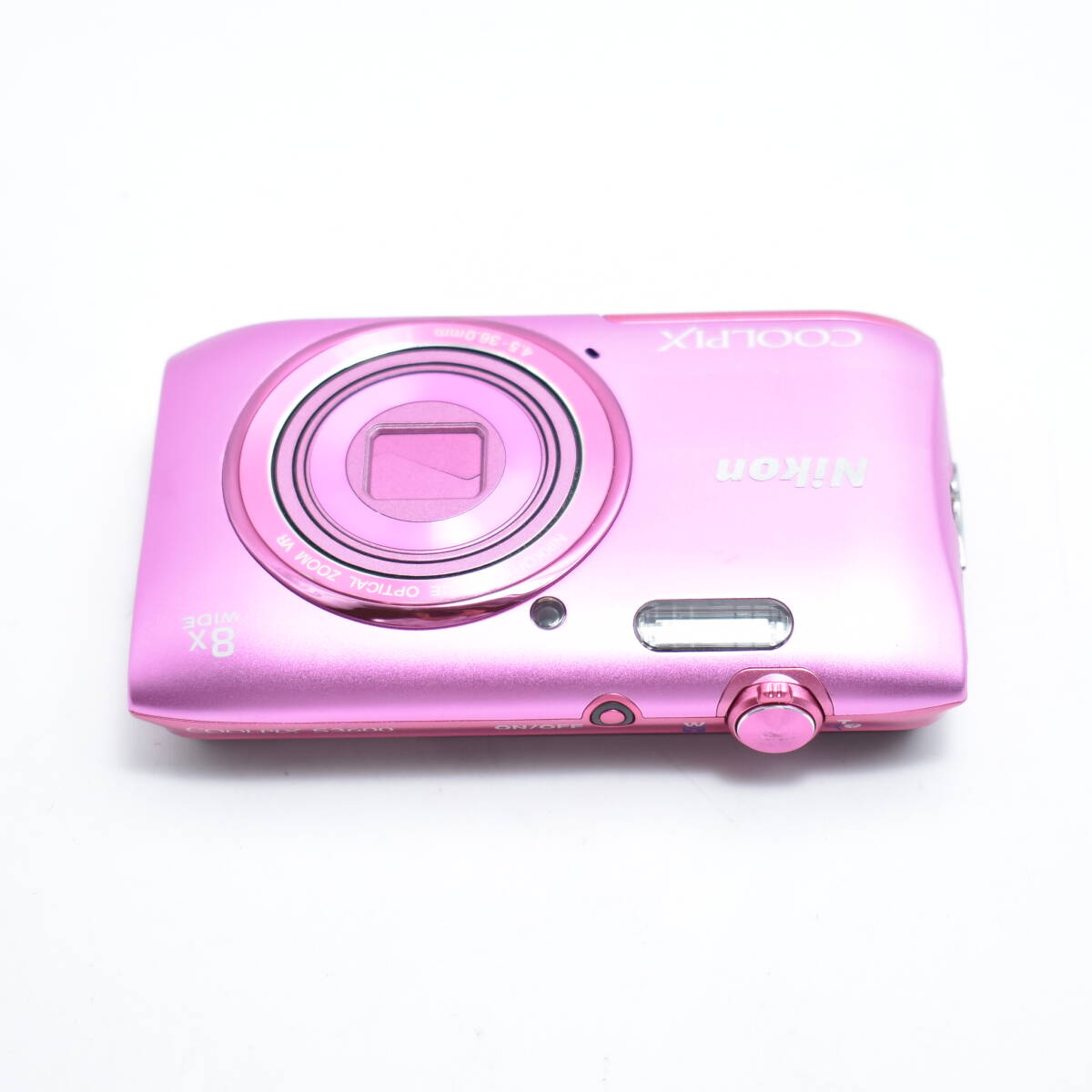 #9993 Nikon цифровая камера COOLPIX S3600 8 кратный zoom 2005 десять тысяч пикселей Azare a розовый S3600PK