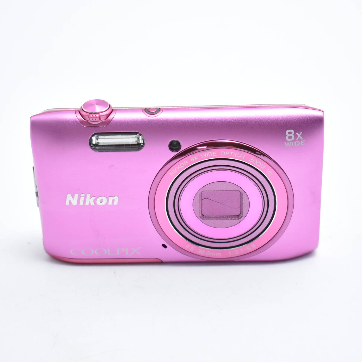 #9993 Nikon цифровая камера COOLPIX S3600 8 кратный zoom 2005 десять тысяч пикселей Azare a розовый S3600PK