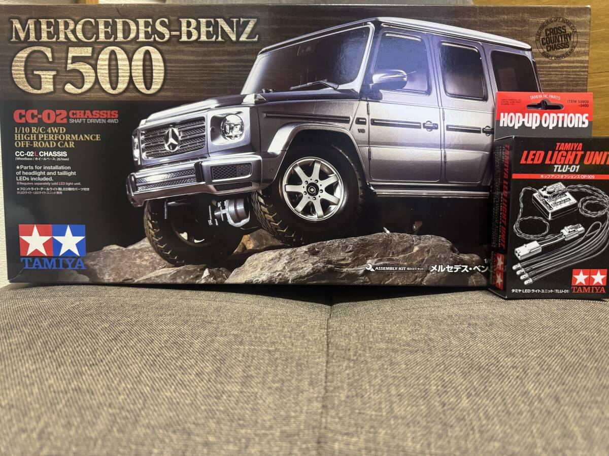 タミヤ 1/10 電動RCカーシリーズ メルセデス・ベンツ G 500 (CC-02シャーシ) _画像2