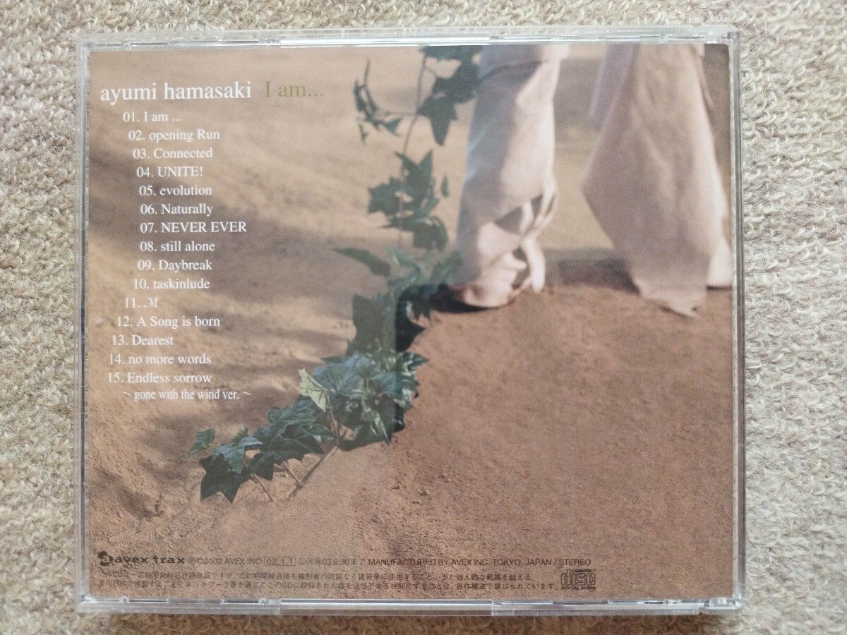 浜崎あゆみ 「I am...」 アルバムCD_画像3