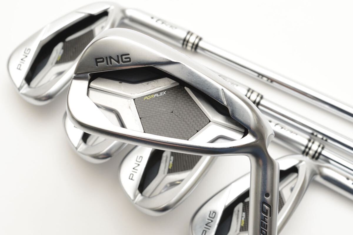 PING ピンG430アイアン 7-PW、45° 50° 6本　モーダス120R 送料込み_画像1