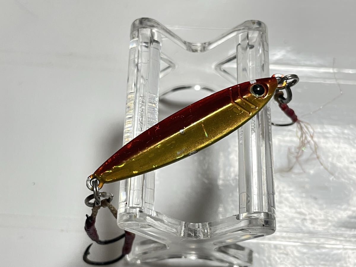 メジャークラフト ジグパラTG 14g レッドゴールド タングステン メタルジグ ライトゲーム メバル カマス アジ メッキ 根魚 堤防 サーフ 磯_画像4