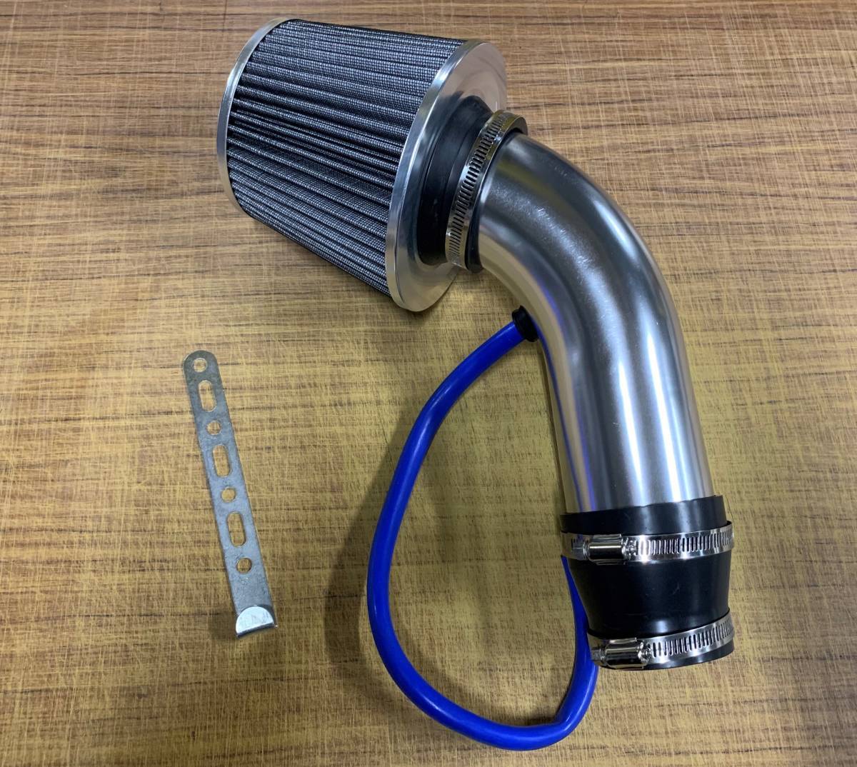  универсальный Racing Suction впуск система воздушный фильтр нулевик * серебряный 