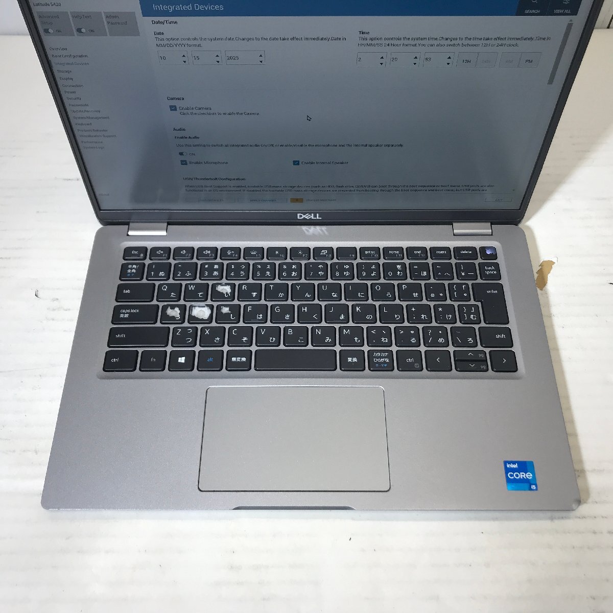 Dell Inc. Latitude 5420 Core i5 1145G7 2.60GHz/16 GB/256 GB(NVMe) 〔A0233〕_画像3