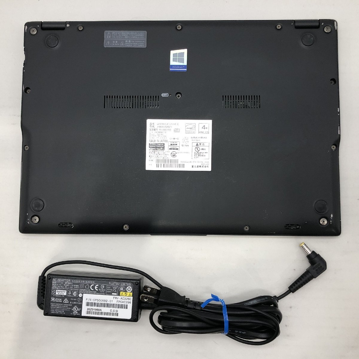 FUJITSU CLIENT COMPUTING LIMITED LIFEBOOK U9310/E Core i5 10310U 1.70GHz/8 GB/256 GB(NVMe) 〔D0317〕_画像10