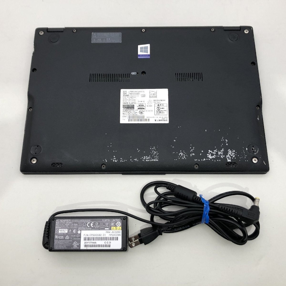FUJITSU CLIENT COMPUTING LIMITED LIFEBOOK U9310/E Core i5 10310U 1.70GHz/8 GB/256 GB(NVMe) 〔1016N12〕_画像10